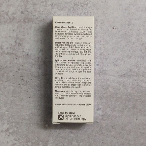 Skin & Co Roma Truffle Therapy Micro-Exfoliating Face Gommage 30 ml 1 fl oz - Picture 6 of 8